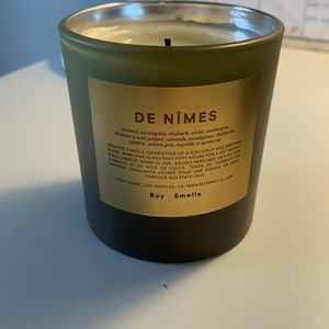 SOLD Boy smells candle